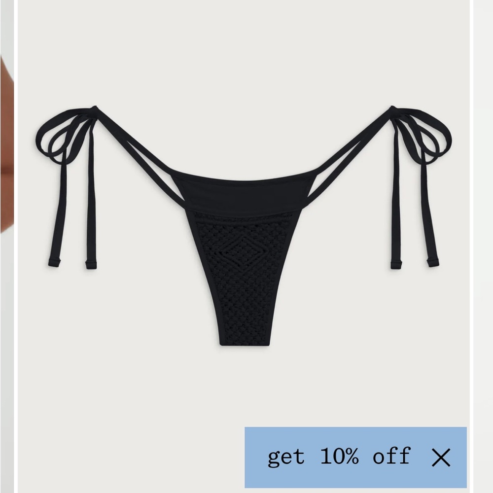 Naia crochet bikini bottom